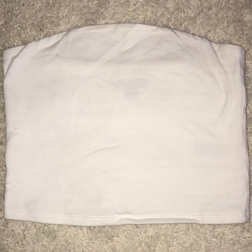 White tube top